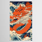 Ocean Storm Dragon Tablecloth Gallery Image 2