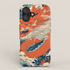 Ocean Storm Dragon iPhone Case Gallery Image 1