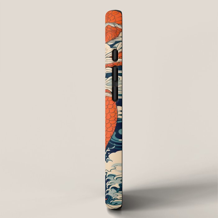 Ocean Storm Dragon iPhone Case Gallery Image 2