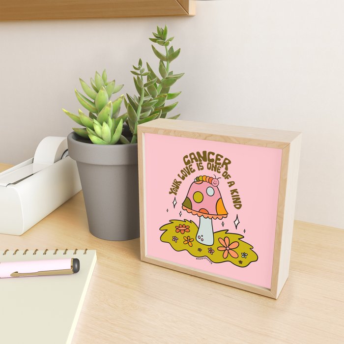 Cancer Caterpillar Mini Art Print Gallery Image 2