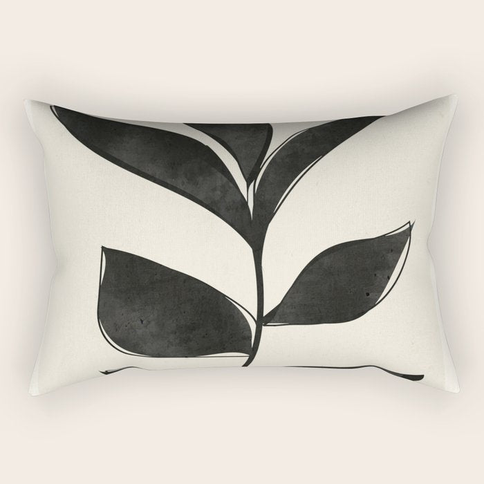 minimal plant 11 Rectangular Pillow Gallery Image 1