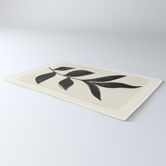 minimal plant 11 Rug Gallery Image 3