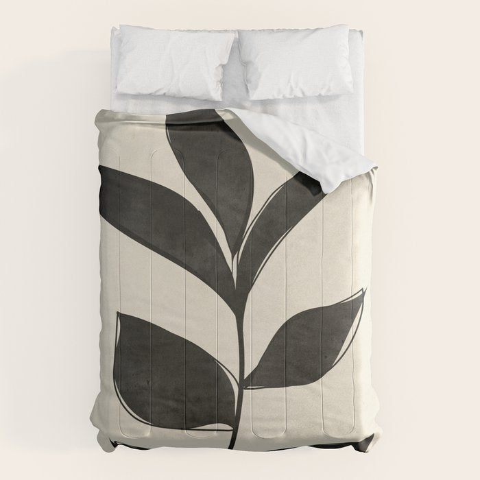 minimal plant 11 Comforter Gallery Image 1