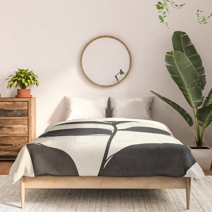 minimal plant 11 Comforter Gallery Image 3
