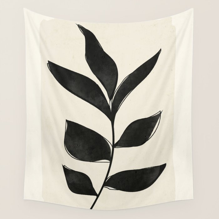 minimal plant 11 Wall Tapestry Gallery Image 4