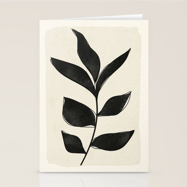 minimal plant 11 Stationery Card Gallery Image 1