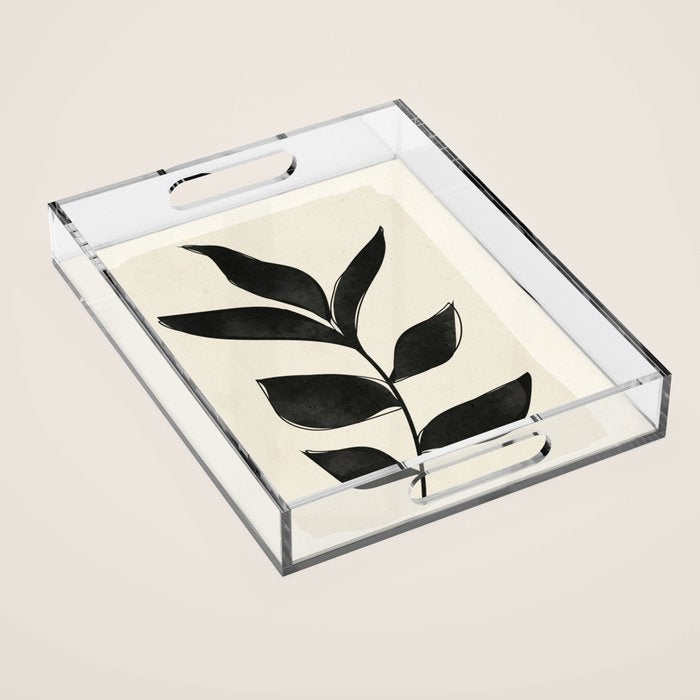 minimal plant 11 Acrylic Tray Gallery Image 1