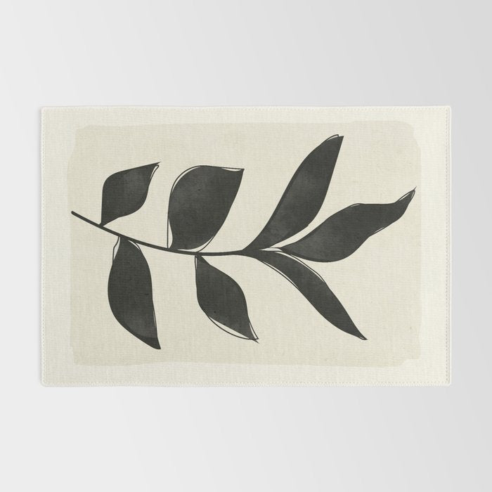 minimal plant 11 Rug Gallery Image 2