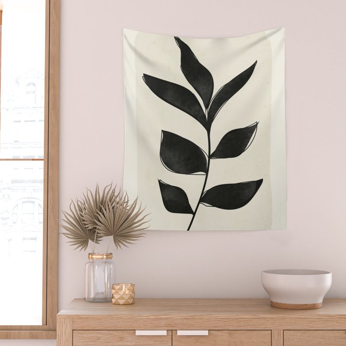 minimal plant 11 Wall Tapestry Gallery Image 2