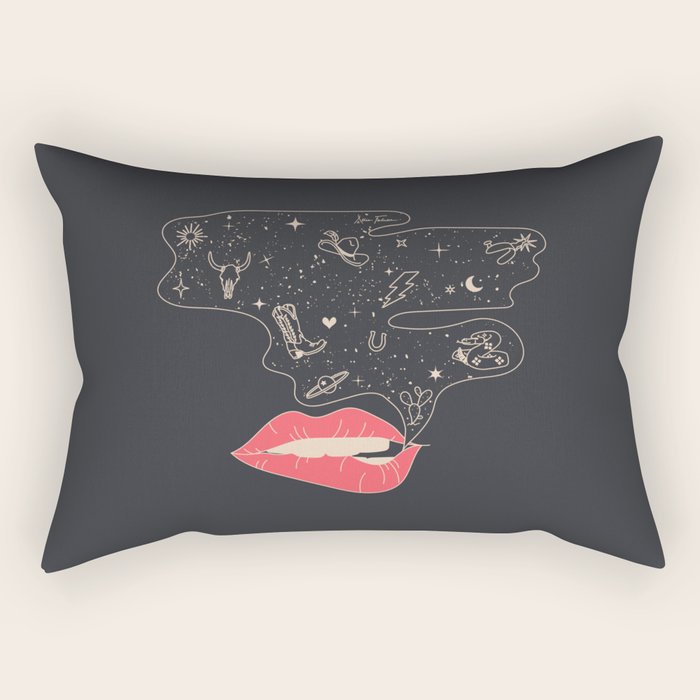 Talk Cowboy to Me Rectangular Pillow Gallery Image 1