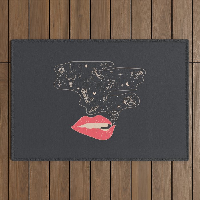 Talk Cowboy to Me Outdoor Rug Gallery Image 1