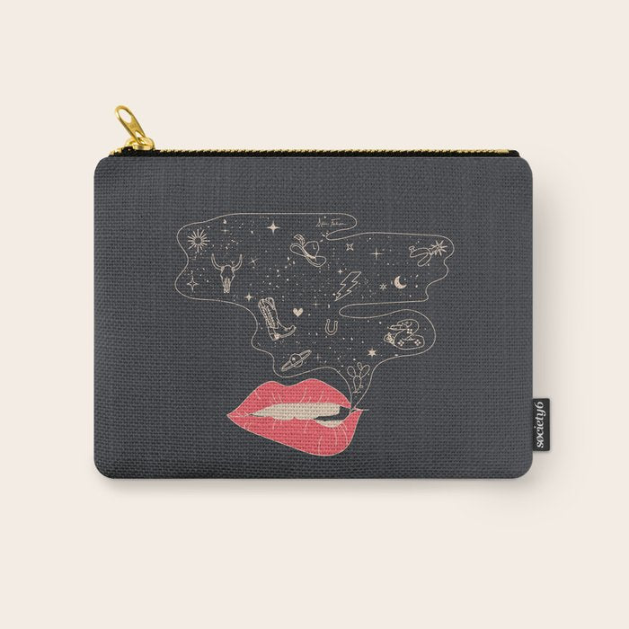 Talk Cowboy to Me Carry All Pouch Gallery Image 1