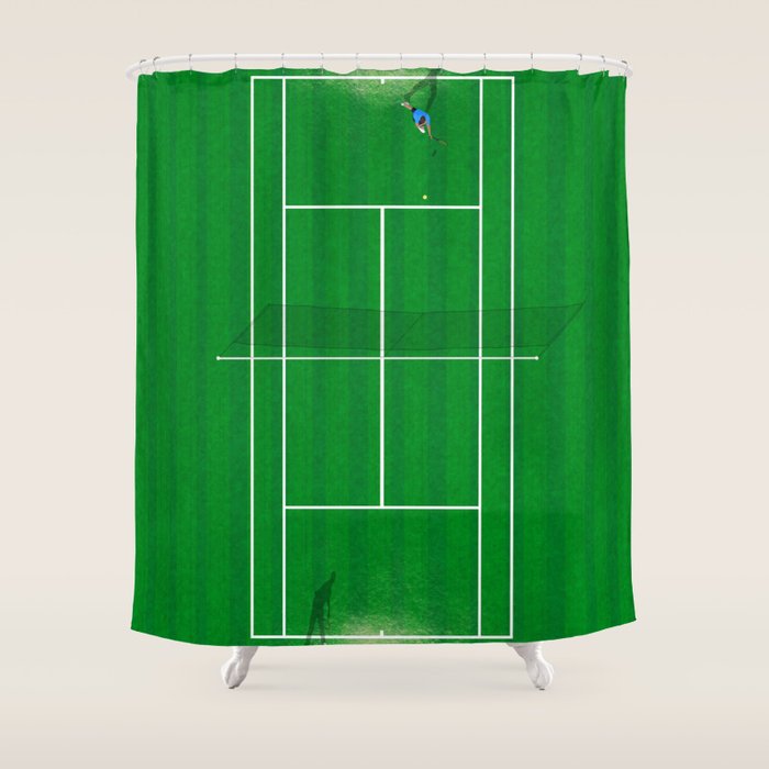 Wimbledon Tennis Championship  Shower Curtain Gallery Image 1