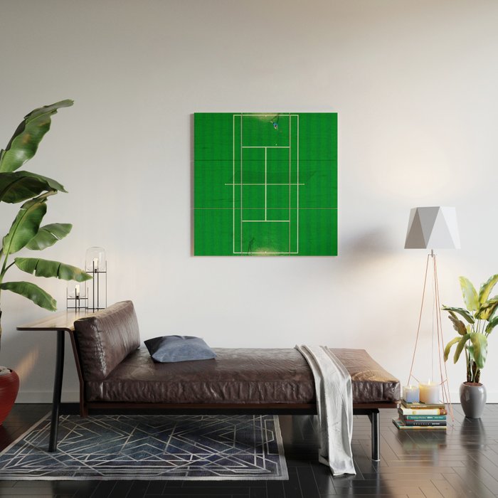 Wimbledon Tennis Championship  Wood Wall Art Gallery Image 2