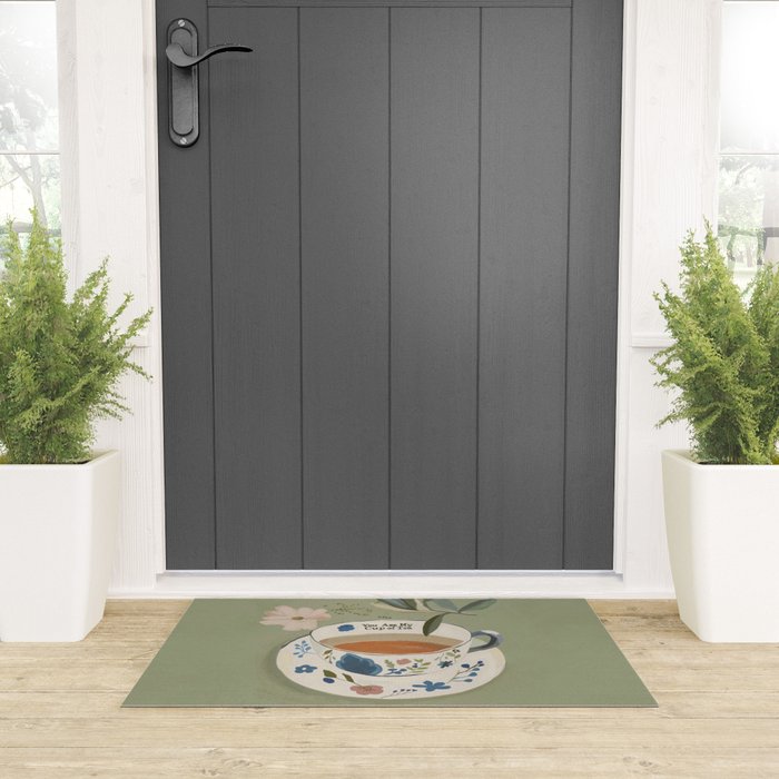 You are My Cup of Tea 2 Welcome Mat Gallery Image 3