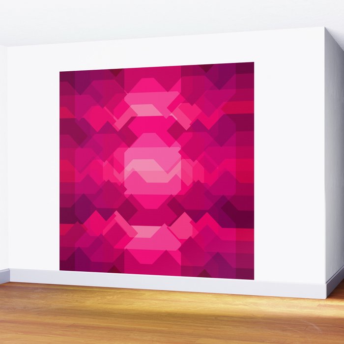 Gemstone - Ruby Wall Mural Gallery Image 2