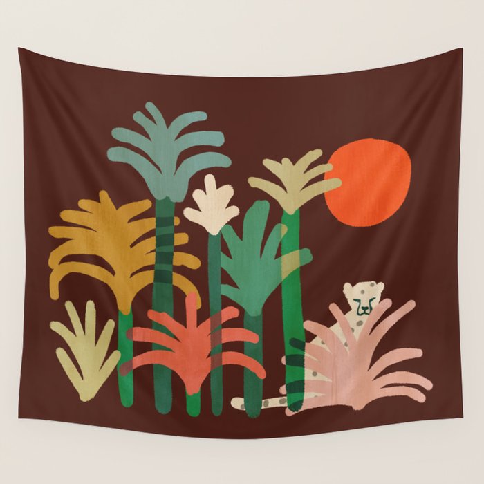 Cheetah Wall Tapestry Gallery Image 4