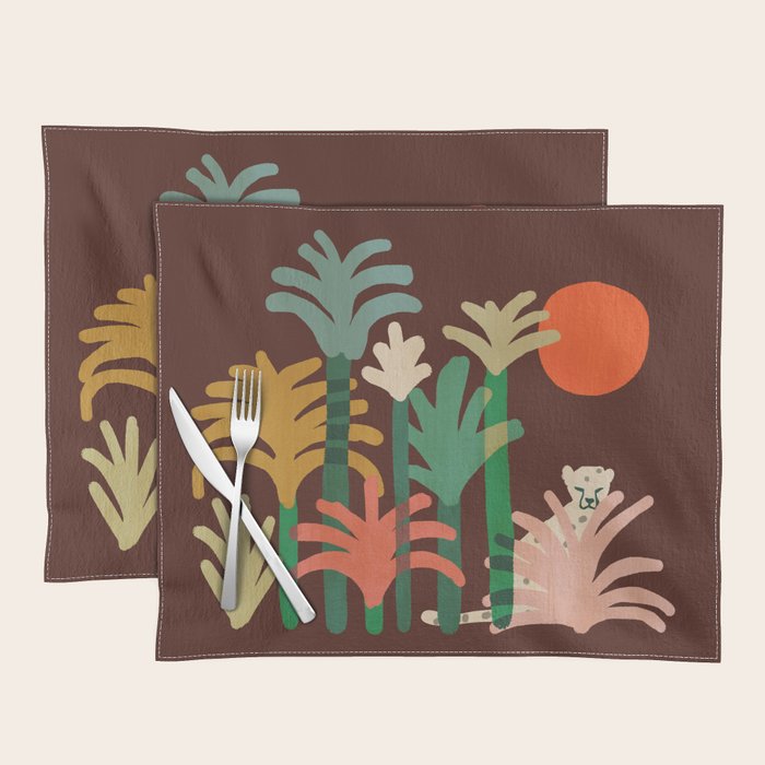 Cheetah Placemat Gallery Image 1