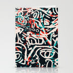 Street Art Pattern Graffiti Post Stationery Card Gallery Image 2