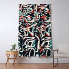Street Art Pattern Graffiti Post Window Curtain Gallery Image 5