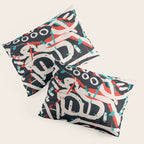 Street Art Pattern Graffiti Post Pillow Sham Gallery Image 3