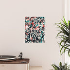 Street Art Pattern Graffiti Post Poster Gallery Image 2