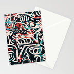 Street Art Pattern Graffiti Post Stationery Card Gallery Image 2