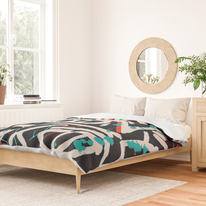 Street Art Pattern Graffiti Post Duvet Cover Gallery Image 2