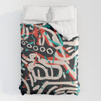 Street Art Pattern Graffiti Post Duvet Cover Gallery Image 6