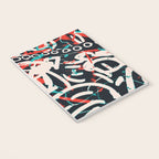 Street Art Pattern Graffiti Post Notebook Gallery Image 3