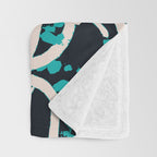 Street Art Pattern Graffiti Post Throw Blanket Gallery Image 3