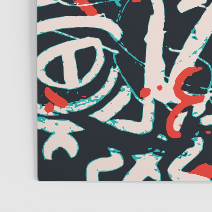 Street Art Pattern Graffiti Post Poster Gallery Image 3