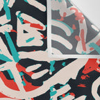 Street Art Pattern Graffiti Post Wall Tapestry Gallery Image 3