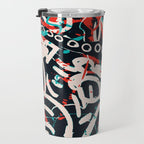 Street Art Pattern Graffiti Post Travel Mug Gallery Image 3