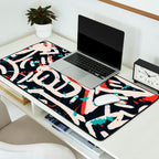 Street Art Pattern Graffiti Post Desk Mat Gallery Image 2