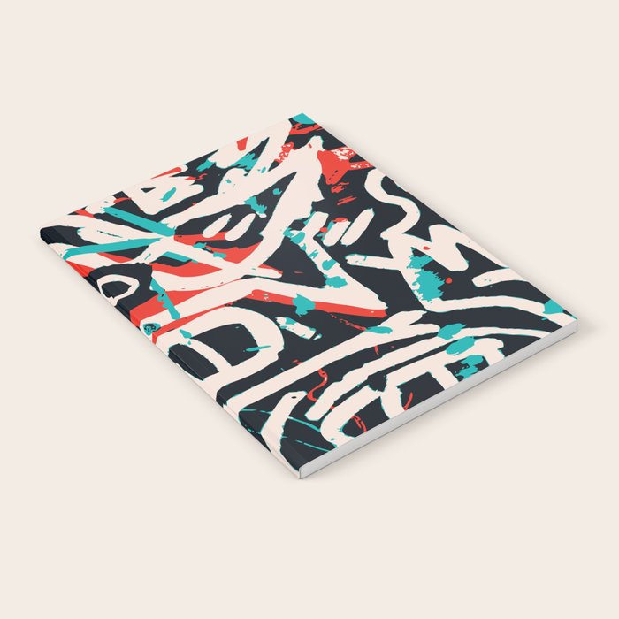 Street Art Pattern Graffiti Post Notebook Gallery Image 2