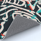 Street Art Pattern Graffiti Post Rug Gallery Image 4