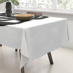 A Heavy Thought White Background Tablecloth Gallery Image 3