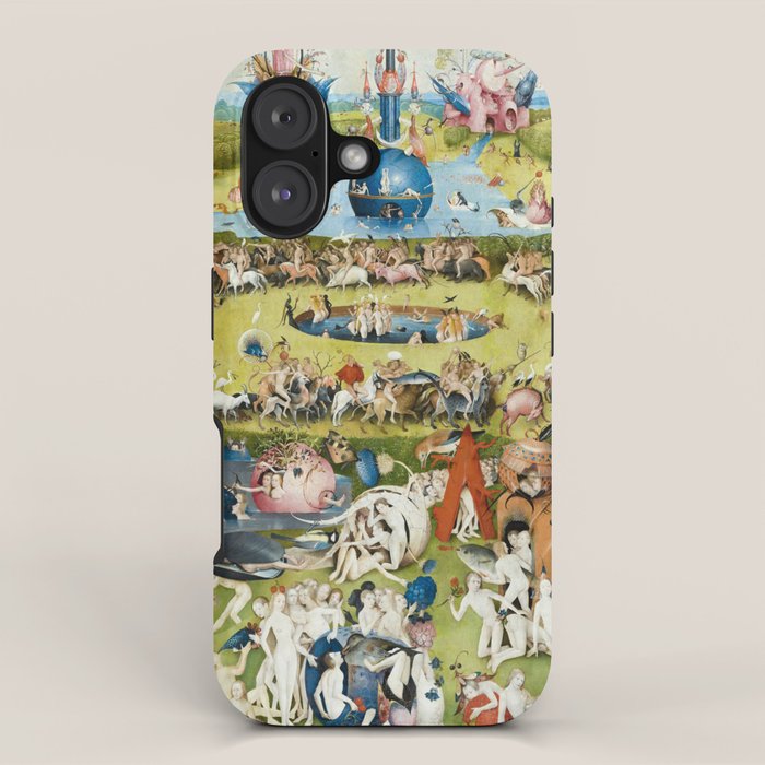 The Garden of Earthly Delights by Hieronymus Bosch iPhone Case