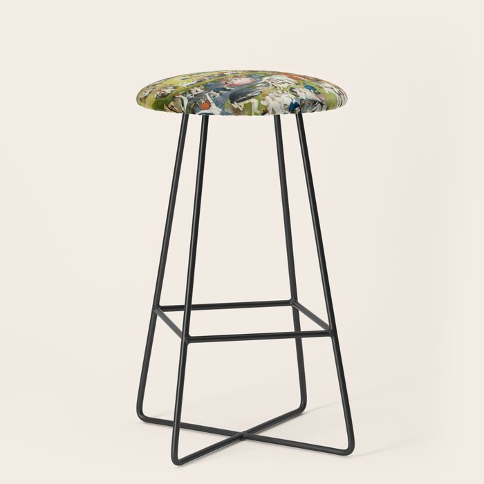 The Garden of Earthly Delights by Hieronymus Bosch Stool Gallery Image 1