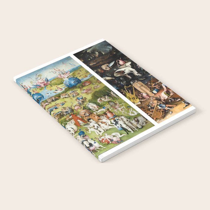 The Garden of Earthly Delights by Hieronymus Bosch Notebook Gallery Image 2