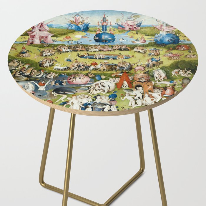 The Garden of Earthly Delights by Hieronymus Bosch Side Table Gallery Image 2