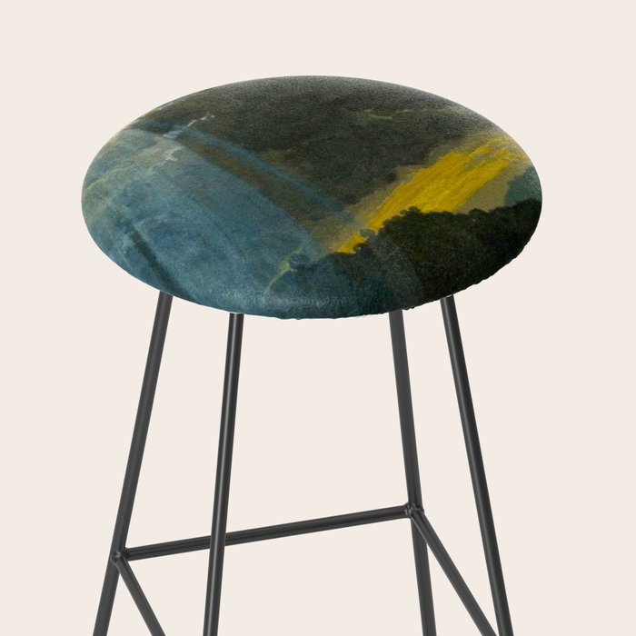 Penny Williams - Stormy Landscape - before 1885 Stool Gallery Image 2