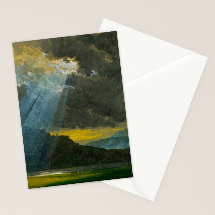 Penny Williams - Stormy Landscape - before 1885 Stationery Card Gallery Image 2