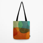 Mid-Century Modern Digital Art Tote Bag Gallery Image 2