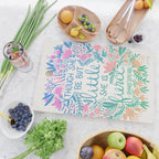 Little & Fierce - Lavender Mint OmbrÃ© Cutting Board Gallery Image 2