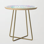 Little & Fierce - Lavender Mint OmbrÃ© Side Table Gallery Image 1