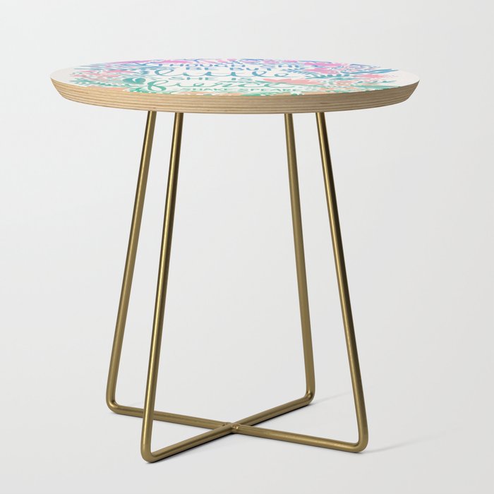 Little & Fierce - Lavender Mint OmbrÃ© Side Table Gallery Image 1