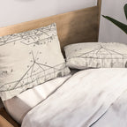 Wright Brother's Airplane Patent - Aviation History Art - Antique Pillow Sham Gallery Image 2