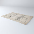 Wright Brother's Airplane Patent - Aviation History Art - Antique Rug Gallery Image 3